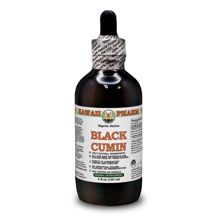 Comino negro (Nigella Sativa) - extracto líquido sin alcohol 120ml