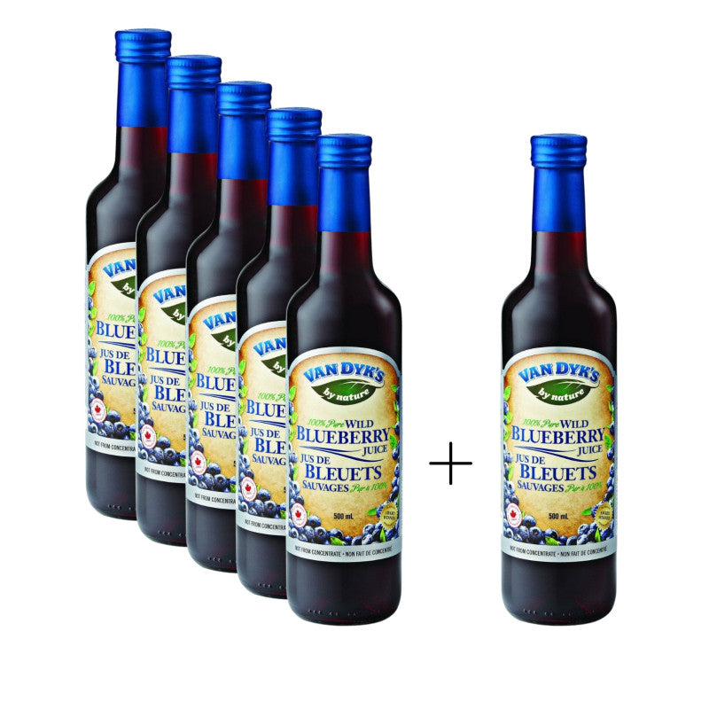 Jugo de arándanos silvestres - 100% jugo