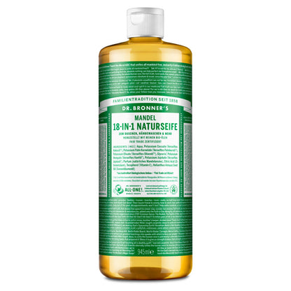 Dr. Bronner's Almond 18-in-1 Natural liquid Soap
