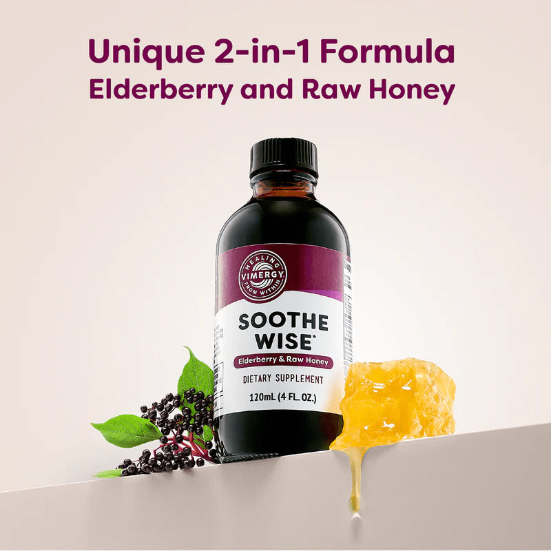 SOOTHE WISE - Sirope de saúco y miel cruda 