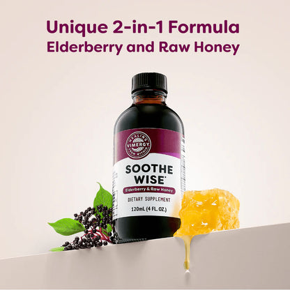 SOOTHE WISE - Sirope de saúco y miel cruda 