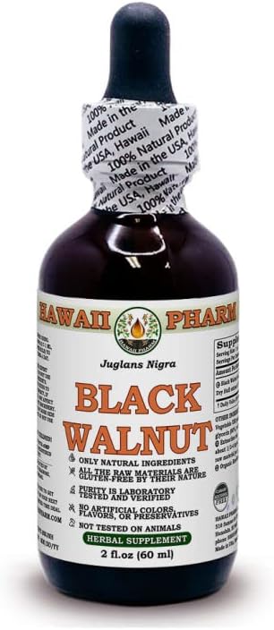 Nogal negro (Juglans Nigra) - extracto líquido sin alcohol 60ml 