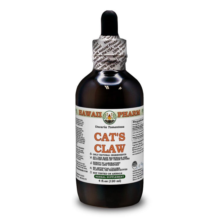 Uña de gato (Uncaria tomentosa) - Extracto líquido sin alcohol 120 ml 