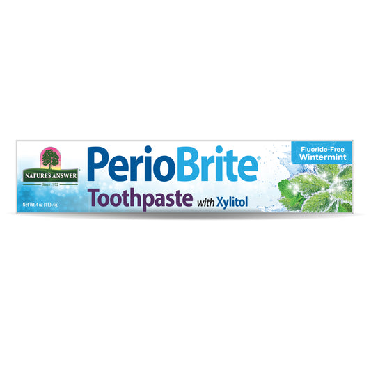 PerioBrite® Brightening Toothpaste - Wintermint - 113 g, Nature's Answer