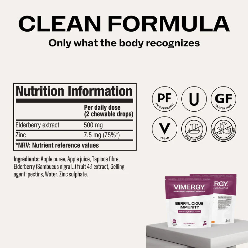 Gocce masticabili - Berrylicious Immunity NutriDense Drop