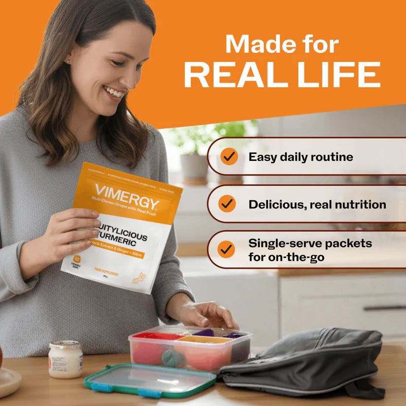 Gocce masticabili - Fruitylicious Turmeric NutriDense Drop