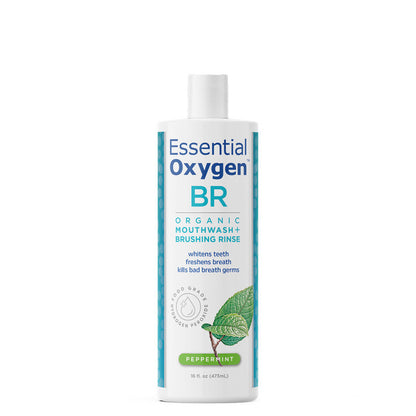 Collutorio alla menta piperita 473 ml, Essential Oxygen BR