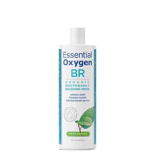 Collutorio alla menta piperita 473 ml, Essential Oxygen BR