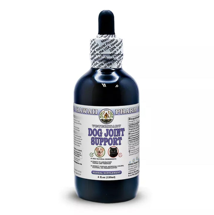 Para mascotas: Soporte para las articulaciones del perro - extracto líquido sin alcohol 120ml 