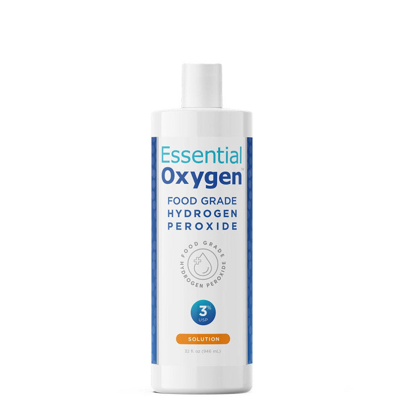 Food-grade hydrogen peroxide - 946 ml, Essential Oxygen