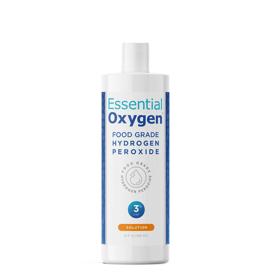 Food-grade hydrogen peroxide - 946 ml, Essential Oxygen