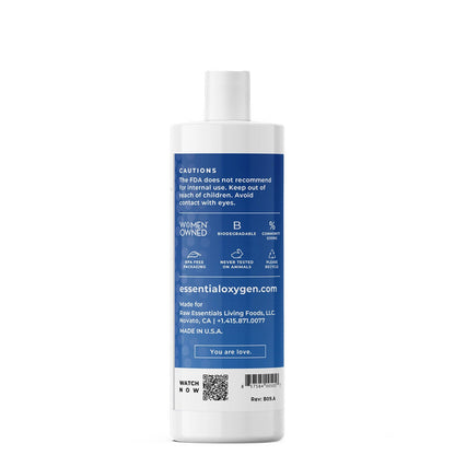 Food-grade hydrogen peroxide - 946 ml, Essential Oxygen