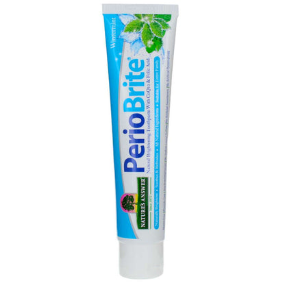 PerioBrite® Brightening Toothpaste - Wintermint - 113 g, Nature's Answer
