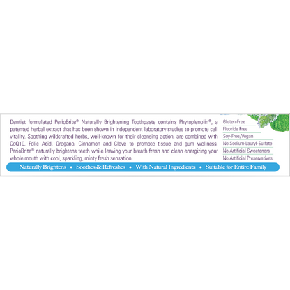 PerioBrite® Brightening Toothpaste - Wintermint - 113 g, Nature's Answer