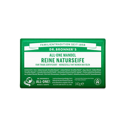 Dr. Bronner's All-One Almond Natural Bar Soap