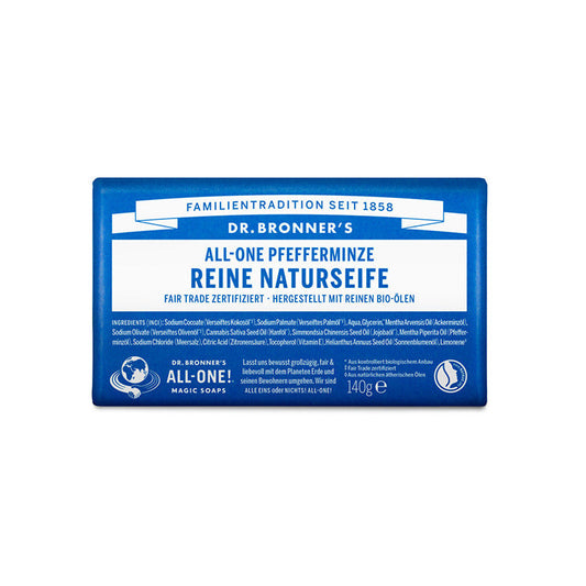 Dr. Bronner's All-One Natural Peppermint Bar Soap
