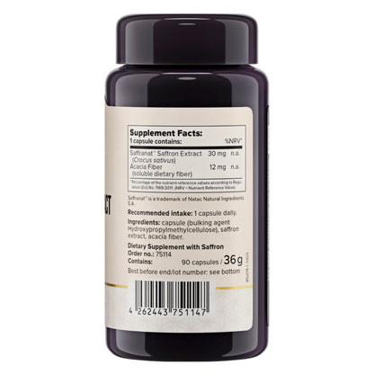 Extracto de azafrán - 90 cápsulas - I Like It Clean