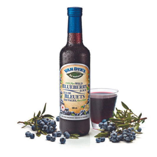 Jugo de arándanos silvestres - 100% jugo